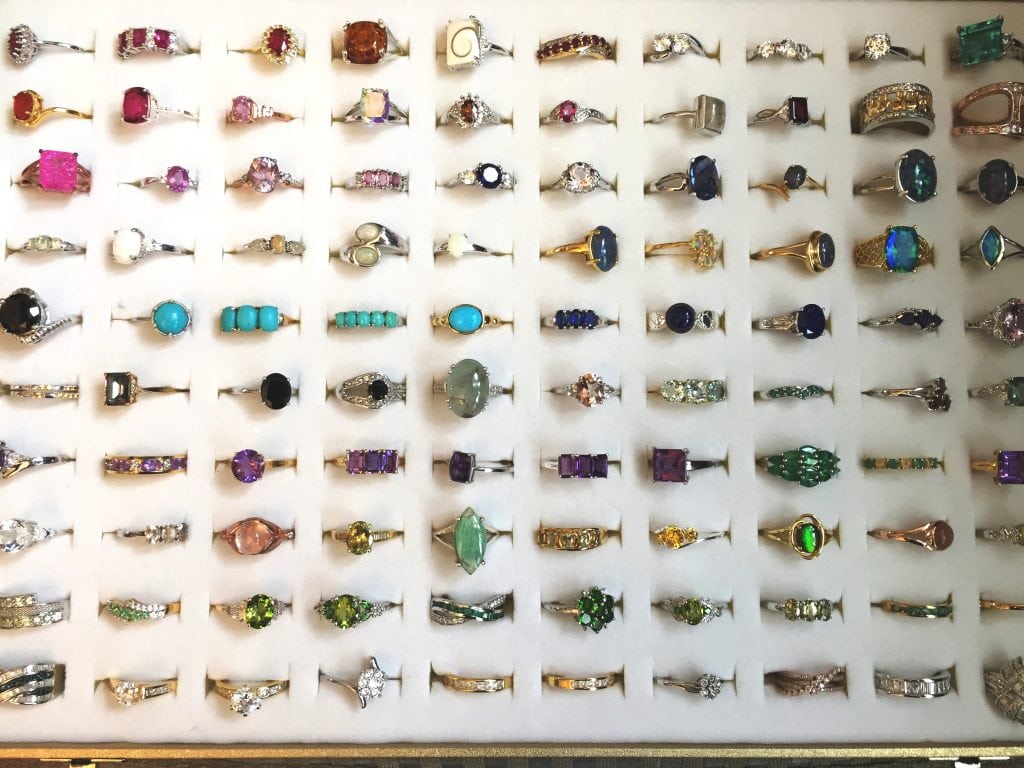 Second hand sterling silver rings at JJ Browne and Son