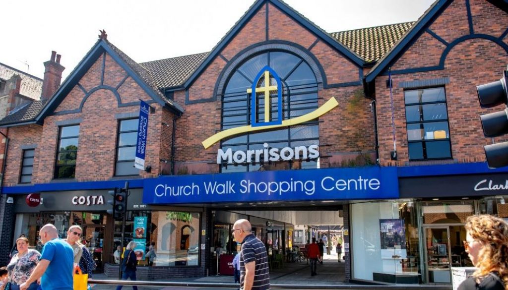 Church Walk Shopping Centre in Caterham Valley