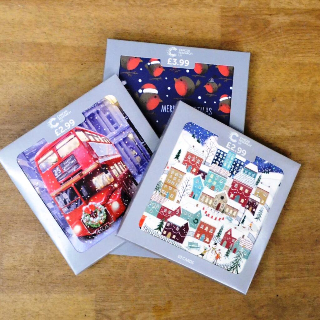 Cancer Research UK - charity Christmas cards