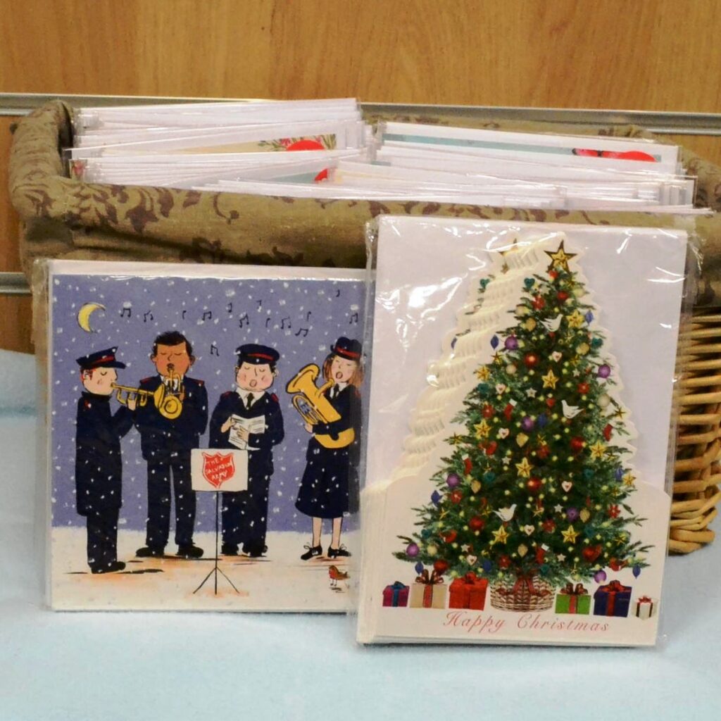 Salvation Army - Christmas cards