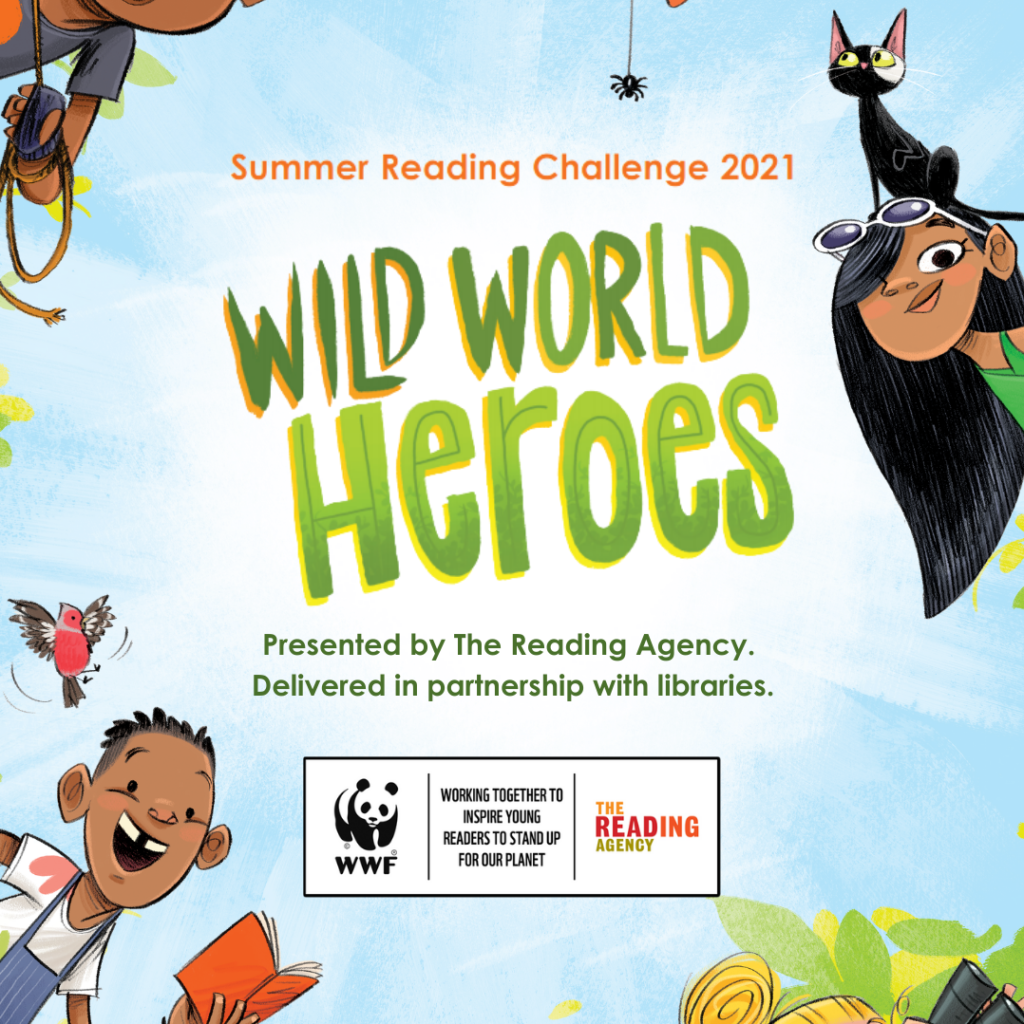 Wild World Heroes at Caterham Valley Library, Surrey