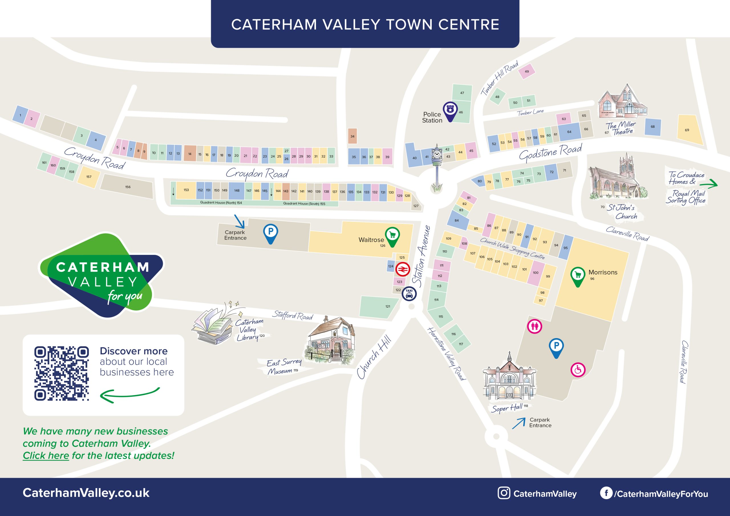 Caterham Valley Digital Map