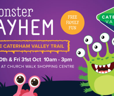 Caterham Valley's Monster Mayhem Halloween Trail for children, 30-31st October 2025