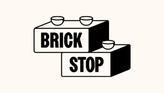 Brick Stop in Caterham Valley's logo